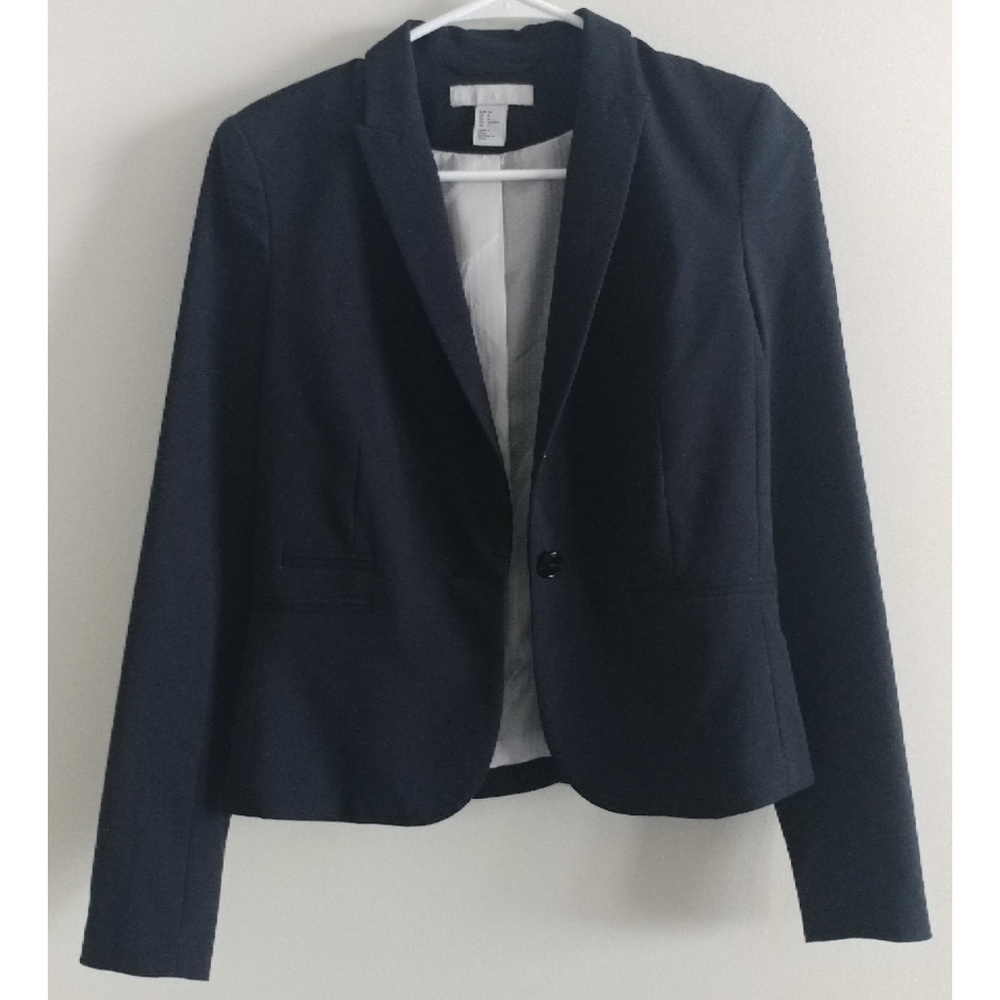 H&M navy blue blazer